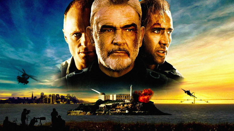 Nicolas Cage, The Rock, Sean Connery, Movie, 1080P