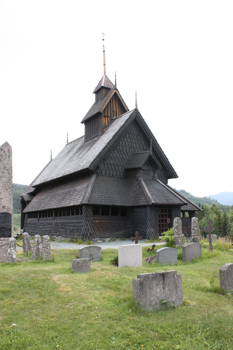 nature, three church, old church, 4K, place of worship, clear sky, grass, outdoors, landscape, stave, graveyard, building, belief, architecture, wooden