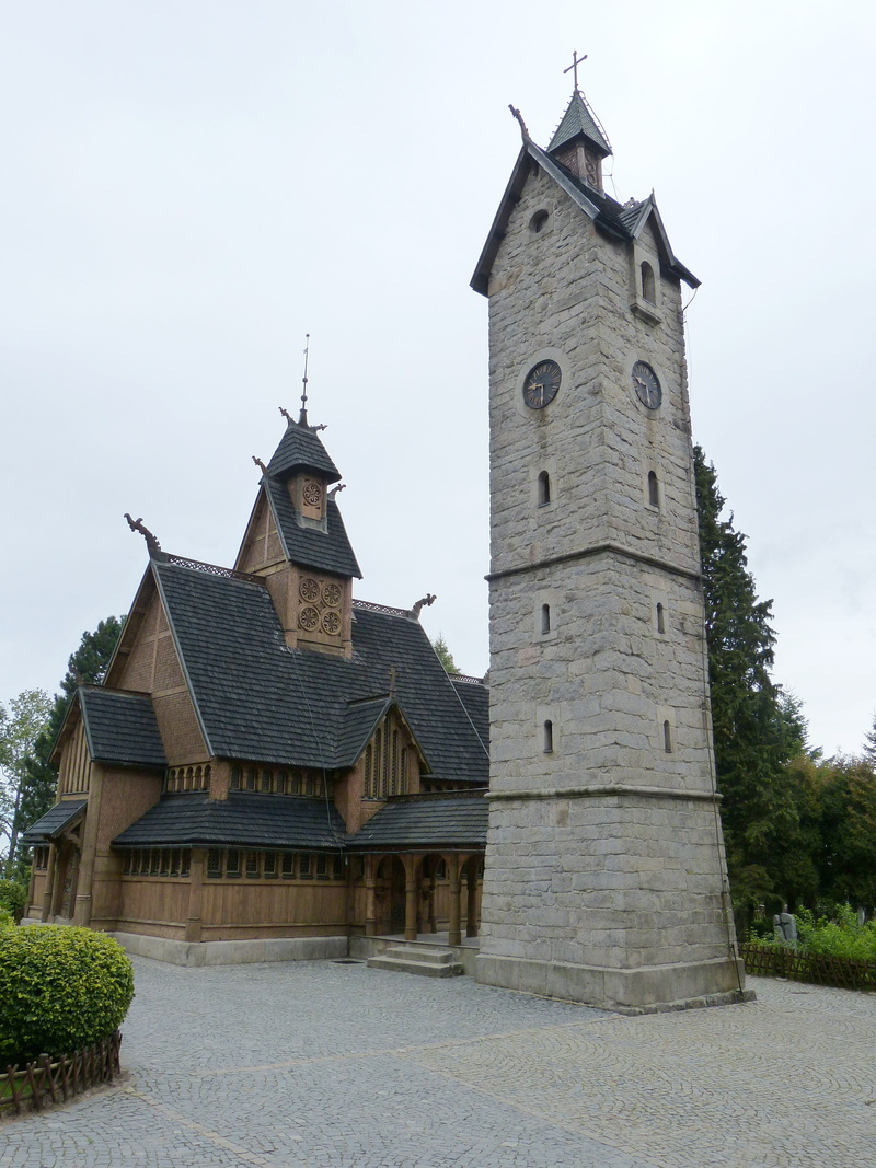 architecture, building, 4K, history, giant mountains, wooden church, nature, place of worship, belief, famous, tower, wang, stave church, the past, spire