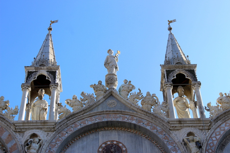 basilica, st marks square, the past, history, tower, pretty, spire, low angle view, architecture, no people, religion, building exterior, place of worship