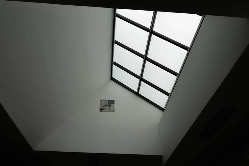 built structure, Dormer, wall - building feature, wall, Indoor, prison, glass - material, indoors, window, ceiling, building, architecture, classroom, skylight studio