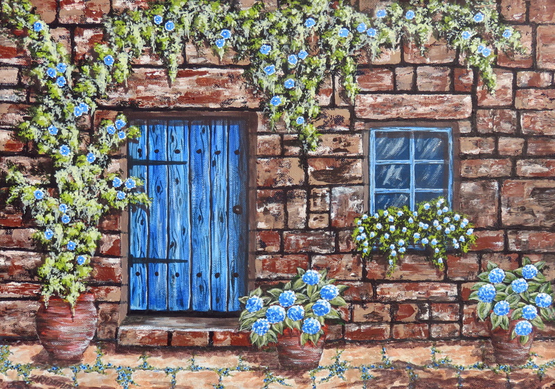 tasmanium, architecture, green Color, backgrounds, stone, shutter, history, flower, multi Colored, europe, shingle, doorway, door way, rural Scene, mediterranean