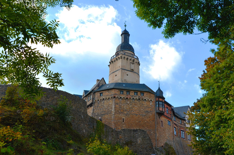 4K, built structure, architecture, fairy tales, spooky, day, place of worship, religion, building exterior, spire, no people, Wall, Falkenstein, the past