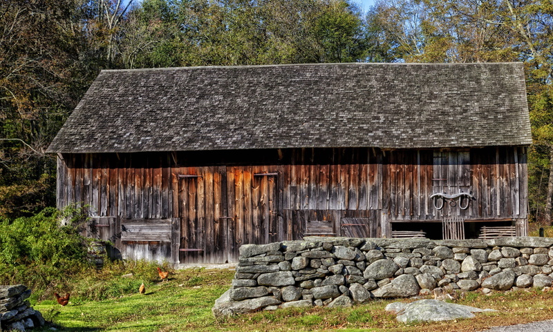log cabin, house, architecture, wood, wood - Material, rural Scene, architecture And Buildings, tree, abandoned, grass, 2K, Connecticut, barn, built Structure