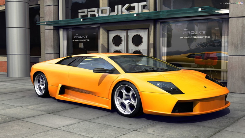 built structure, motor vehicle, street, gallardo, car, public transportation, coupe, architecture, no people, 720P, number, yellow, parking, day, city