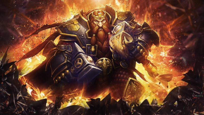 Dwarf, Hearthstone: Heroes of Warcraft, fire - natural phenomenon, people, World of Warcraft, event, male likeness, human representation, 1080P