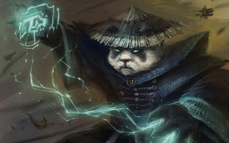 games, pandaren, art, 1080P, artwork, fantasy, world, warcraft
