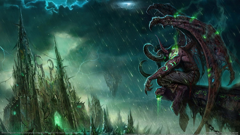 World of Warcraft, Illidan Stormrage, 1080P, fantasy art