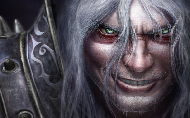 indoors, game, frozen, evil, hd, aggression, world, hairstyle, fear, young adult, looking at camera, women, human face, warcraft, desktop, body part, portrait