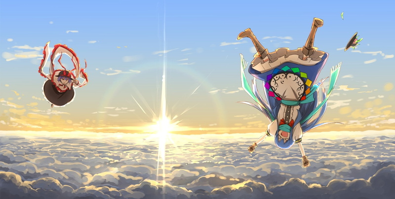 1080P, Iku Nagae, Anime, Touhou, Tenshi Hinanawi