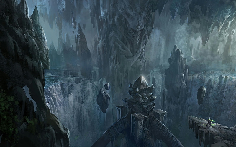 video, place, Starcraft 2, xel, Zeratul, naga, mysterious, hd, 720P, starcraft, games, Xel naga, art