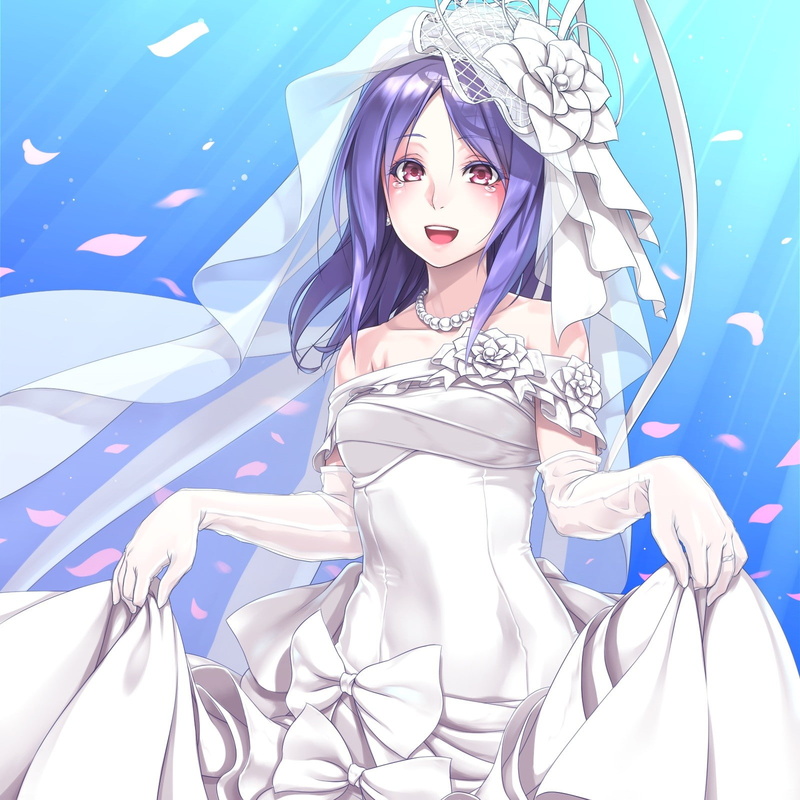 hair, 720P, real people, anime, portrait, indoors, blue, hairstyle, leisure activity, looking at camera, Nagae Iku, beauty, lifestyles, one person, Touhou