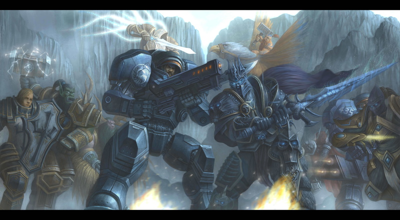 Thrall, zeratul, Heroes of the Storm, Falstad, Tychus more, arthas, Malfurion, Tyrael, Warcraft, Jim Raynor, starcraft, Archangel of Justice, 5K