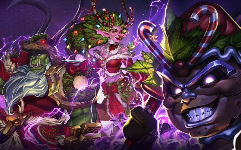 Video Game, 1080P, Malfurion Stormrage, Heroes of the Storm, Witch Doctor (Diablo III), Lunara (Warcraft)