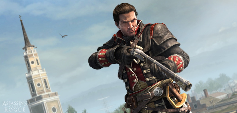Assassins Creed: Rogue, warm clothing, mid adult men, mature men, built structure, 5K, men, building exterior, outdoors, day, cloud - sky, young adult