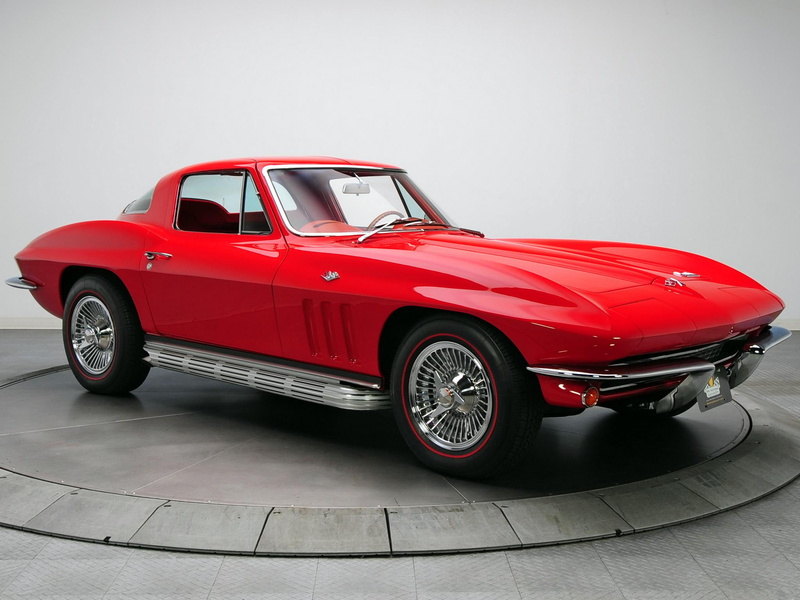 classic, cars, 1080P, stingray, bowtie
