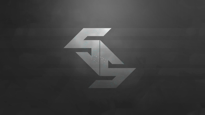 black gray white counter strike global offensive csgo team spes salutis, indoors, direction, architecture, moving up, wall - building feature, studio shot