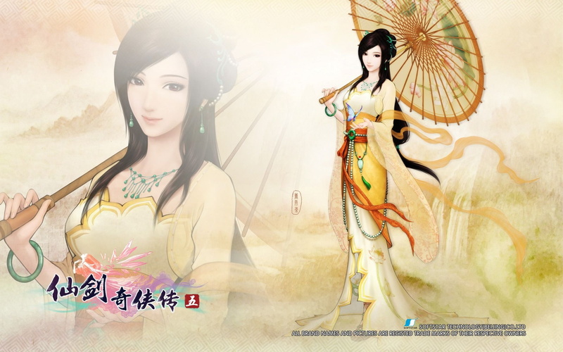 sweet, wuxia, 1080P, lady, sword, lovely, geisha, chinese, fairy, paladin, dress, fantasy, legend