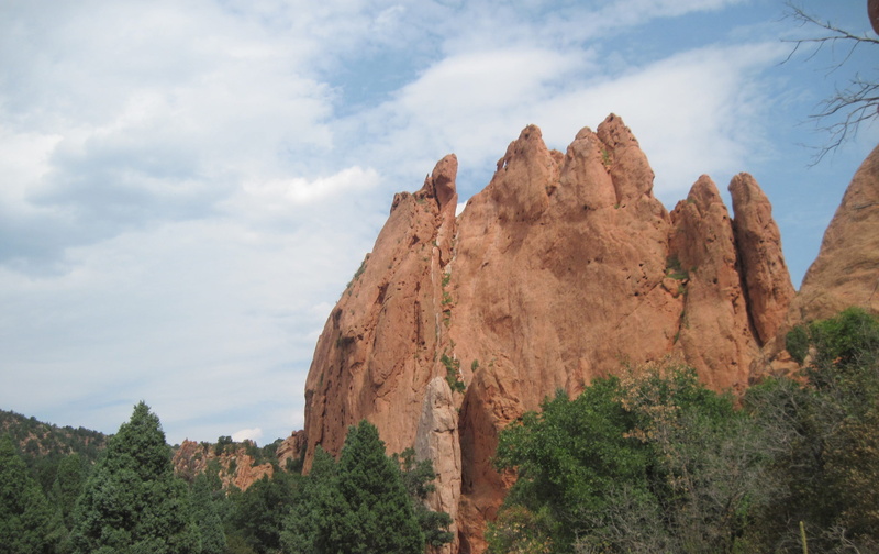 tranquility, valley, sky, landmark, eroded, usa, geology, tranquil scene, outdoors, gods, formation, photo, beauty in nature, decoration, public, mountain peak