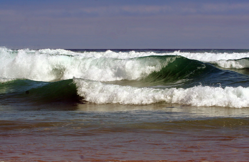 logansbeach, breaking, outdoors, nature, flowing water, power in nature, logans beach, water, sky, day, power, surfing, waterfront, sport, land, motion