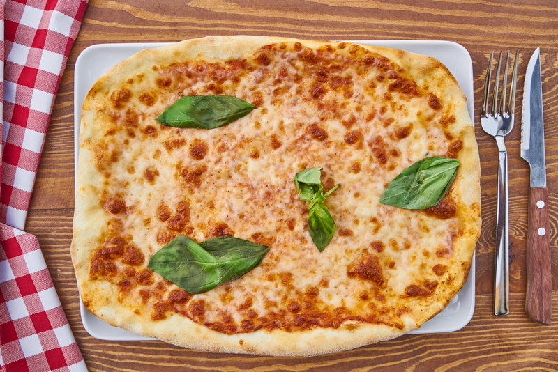 healthy eating, health, table knife, food, organic, background, cheese, vegetarian food, italian, photo, macro, pizza, basil, dairy product, leaf, delicious