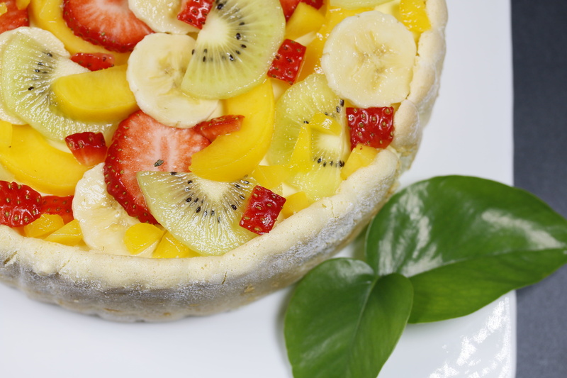 garnish, citrus fruit, plant part, mint leaf - culinary, ripe, herb, berry fruit, orange, ready-to-eat, 5K, indoors, fruit, slice, freshness, cake, strawberry