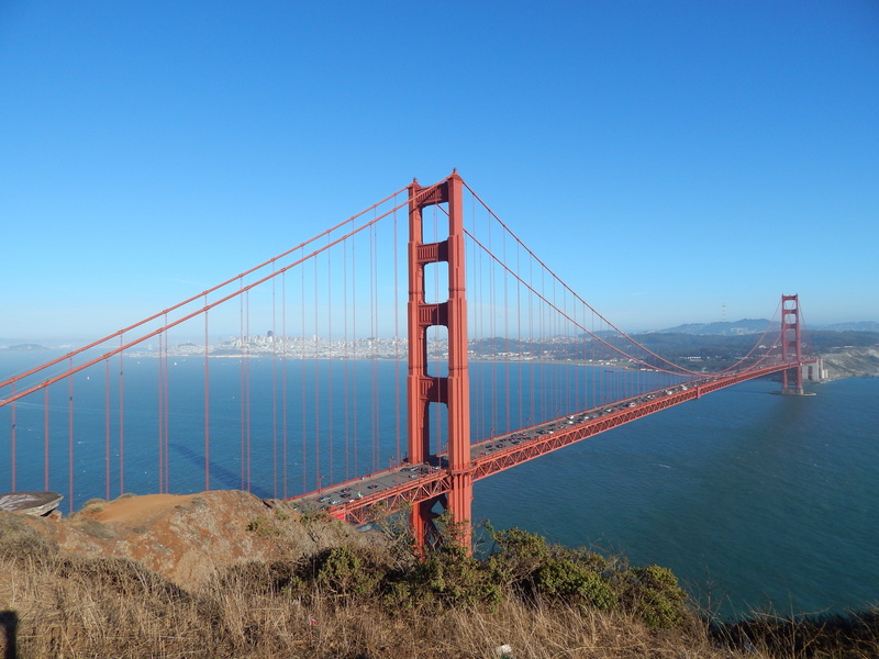 san Francisco County, america, sky, city, outdoors, travel, 4K, gate, uSA, pacific Ocean, built structure, bay of water, san, architecture, engineering
