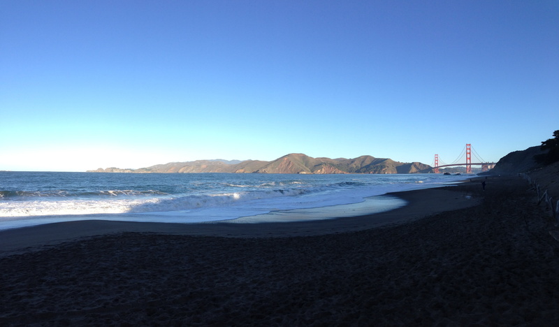 life, no people, california, famous Place, golden Gate Bridge, scenics - nature, sky, beauty, 4K, sausalito, scene, blue, baker beach, san francisco, mountain