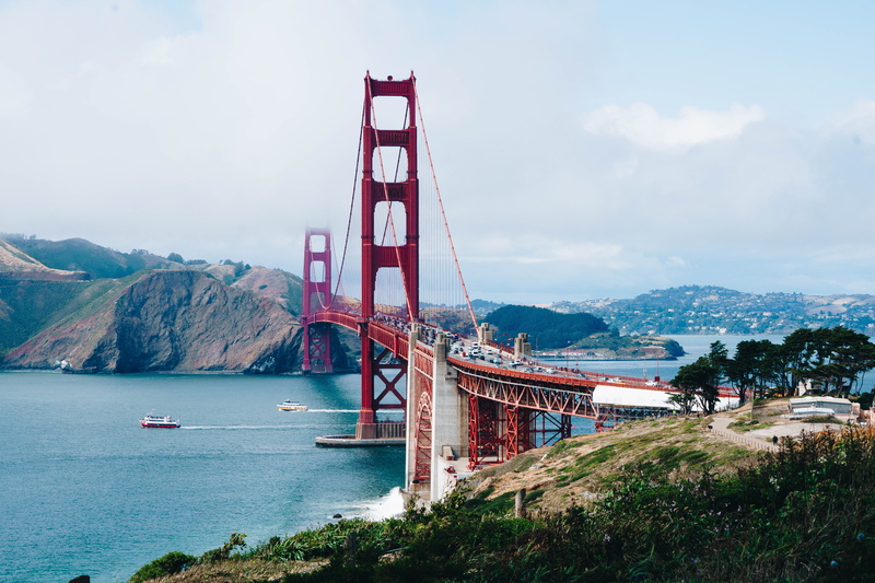 san Francisco County, mountain, gate, outdoors, california, bridge, travel Destinations, bay Of Water, golden Gate Bridge, famous Place, scenics, bridge - Man Made Structure