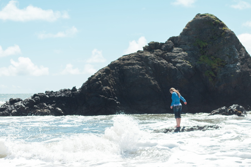 outdoors, leisure activity, vacations, solid, beach, nature, california, water, muir beach, muir woods, real people, rock, lifestyles, 5K, sky, ocean