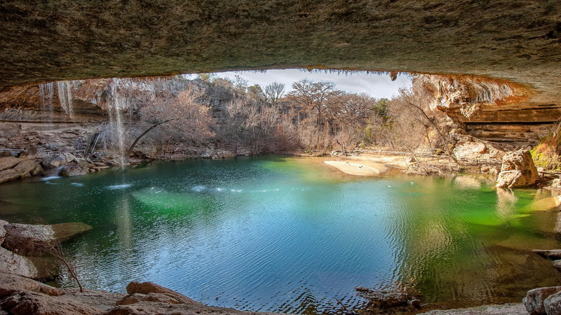 surround, tranquility, water, beauty in nature, physical geography, rock - object, formation, day, rock, 1080P, nature, turquoise colored, landscape, idyllic