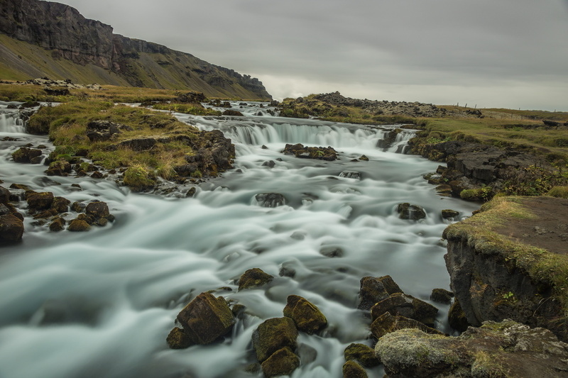 waters, landscape, shrubs, island green, outdoors, tranquility, environment, volcanic activity, reykjavik, long exposure, volcanic, rock, beauty in nature