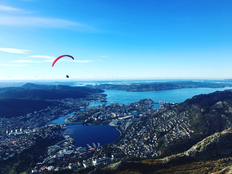 sea, 4K, scenics - nature, horizon, leisure activities, freedom, beauty in nature, tranquil scene, ocean, aerial view, daytime, water, gliding, flight