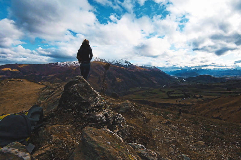 backpack, outdoors, real people, tranquil scene, freedom, hiking, day, leisure activity, mountain Range, rock - Object, men, formation, landscape, mountain