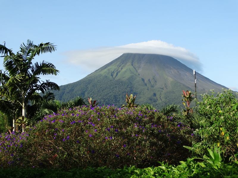 Mountain, active, scenics, Volcano, smoke, non-urban scene, real people, daytime, japan, day, flowering plant, near, men, flower, plant, tropical, natural