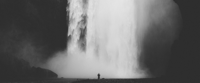 motion, long exposure, flowing, 2K, waterfalls, nature, scenics - nature, beauty in nature, day, flowing water, waterfall, minimalism, land, water, power