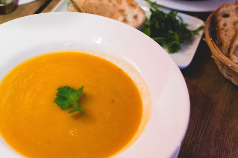 bowl, freshness, coriander, restaurant, close-up, ginger, table, serving size, plant part, food and drink, wellbeing, ready-to-eat, drink, food, meal, garnish