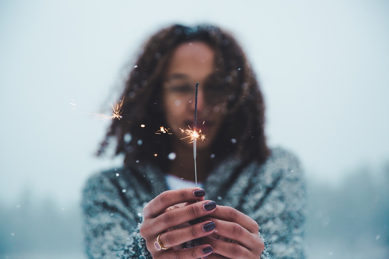 photography, Chill Out, cold, women outdoors, black nails, 5K, landscape, women, depth of field, Jakob Owens, blurred