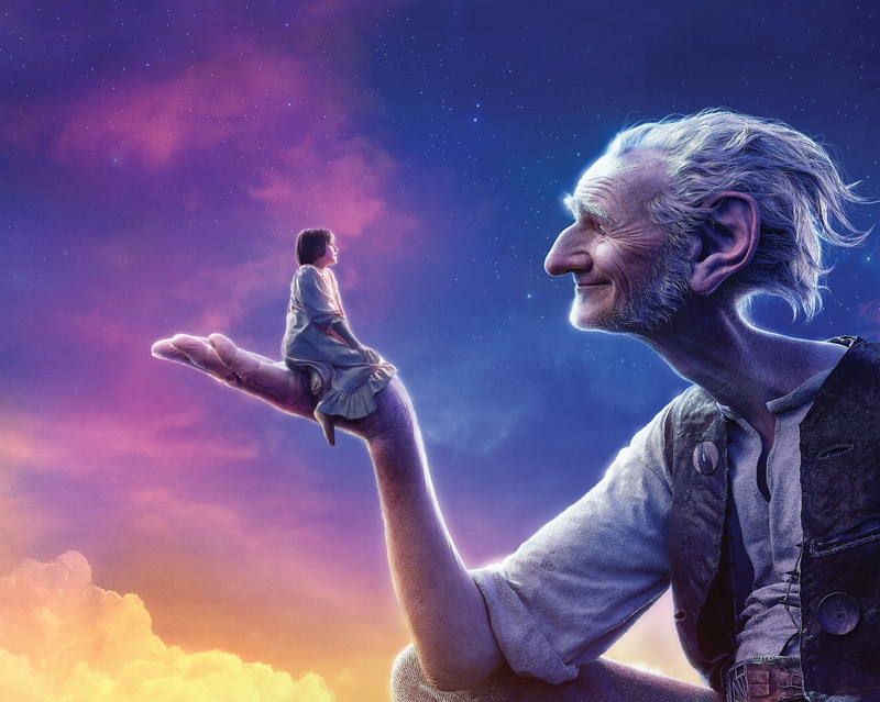 Stars, BFG, Large, The BFG, The Big Friendly Giant, Female, DreamWorks, Walt Disney Pictures, Young, Huge, White, SKG, Beautiful, Film, Sky, 4K, Lady
