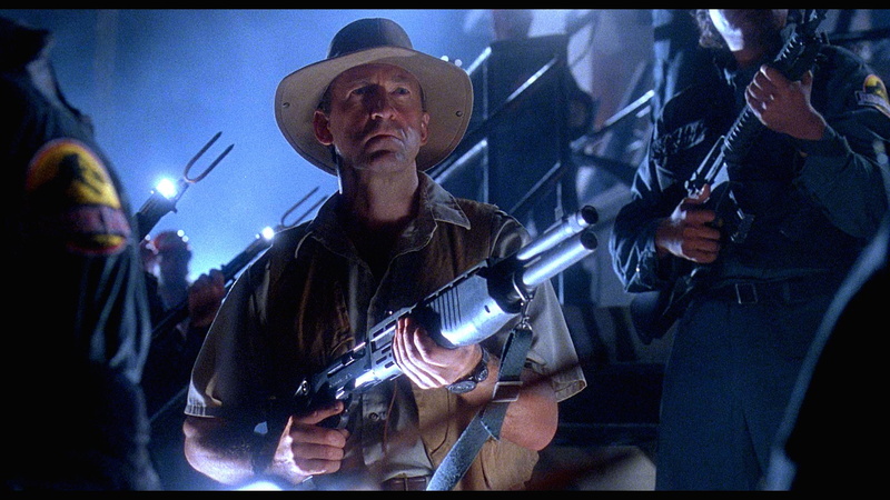 park, 1080P, film, dark, sci fi, dinosaur, adventure, fantasy, jurassic, gun, movie, weapon