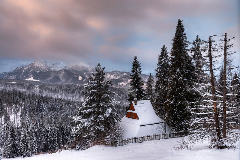 Poland, winter, 1080P, Zakopane