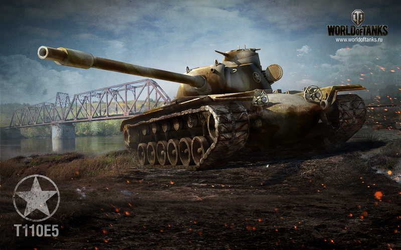 World of Tanks, tank, 1080P, wargaming, video games, T110E5