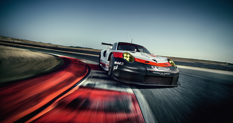 Porsche 911 RSR, 4K, Racing, 2017