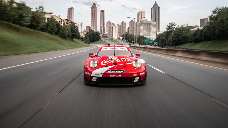 5K, Porsche, race cars, Porsche 911 RSR