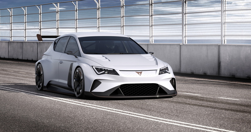 Seat Cupra E-Racer, 4K, electric car, 4K