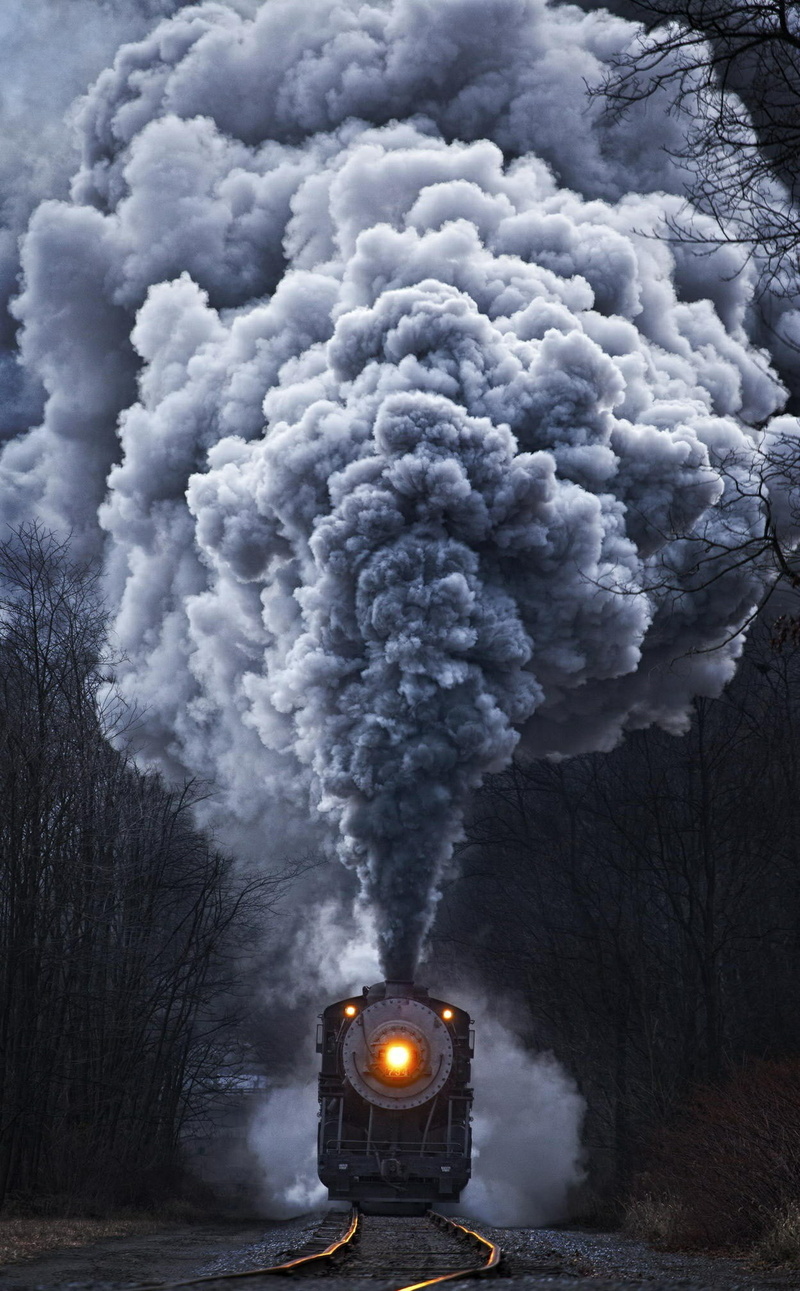 nature, portrait display, train, 1080P, steam locomotive