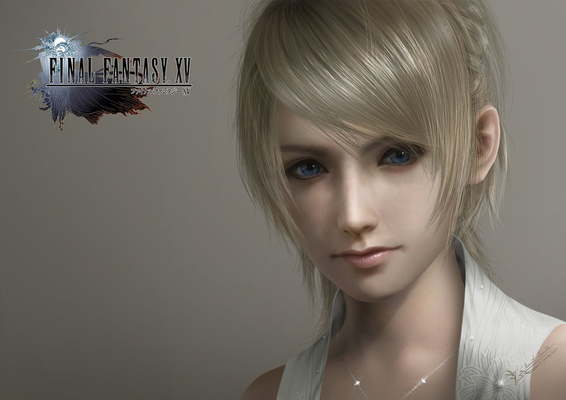 final fantasy, Lunafreya, 720P, fantasy, luminos, game, thanomluk, blonde, girl