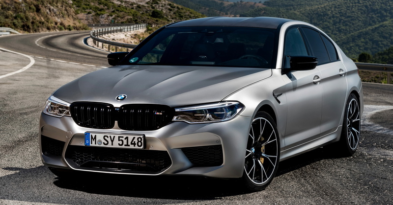 sedan, 4K, M5 Competition, four-door, V8, road, asphalt, Parking, 2018, BMW, F90, M5, 4x4, grey