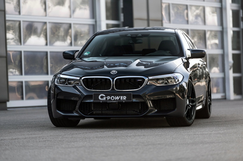 G-Power, 2018, sedan, F90, dark gray, four-door, BMW, front view, BMW M5, 4K, M5