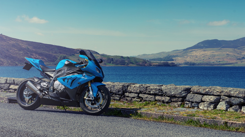BMW S1000RR, Sports bike, 4K, Landscape, 4K